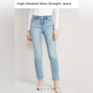 NWT Old Navy High-Waisted Jeans (Size 4P)